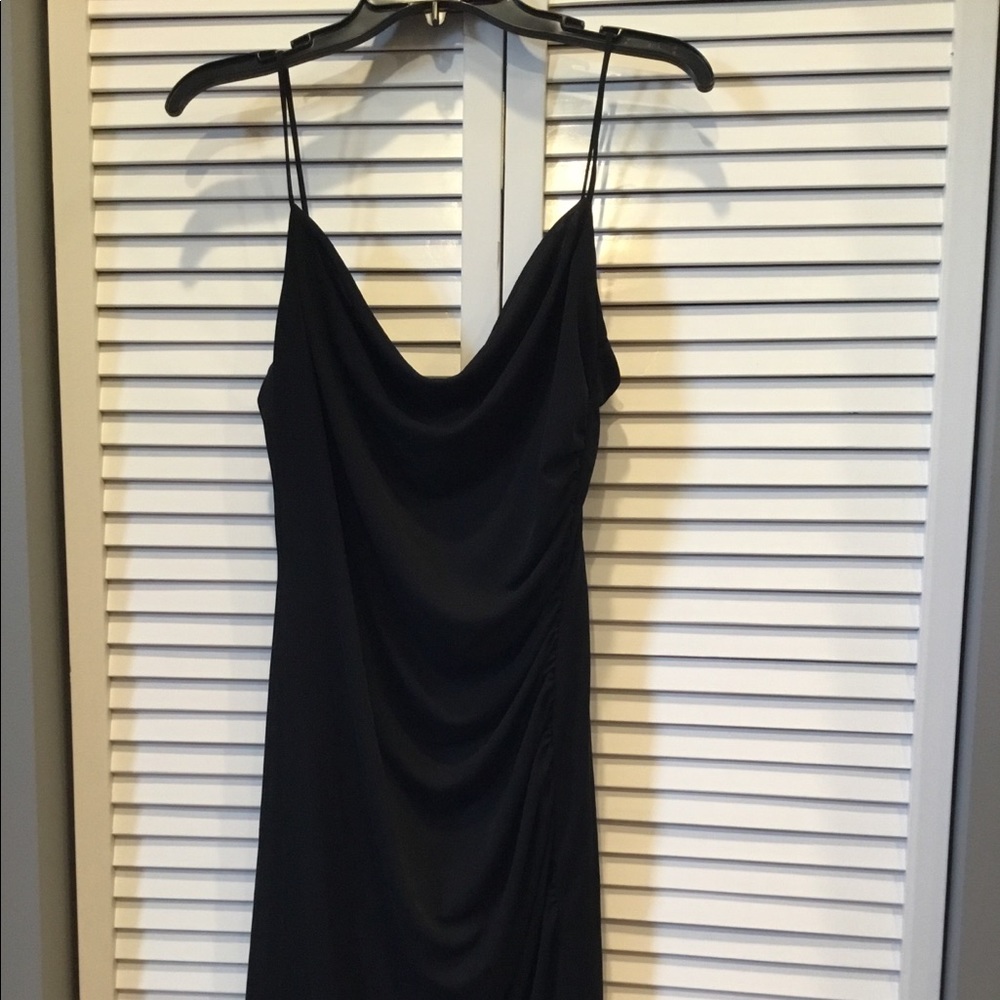 Black David Meister cocktail dress